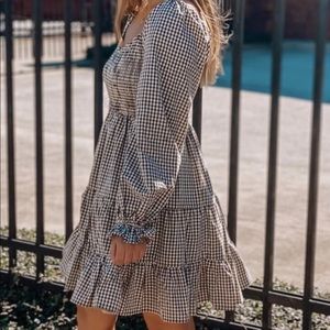 Black and cream dress (let have a picnic)